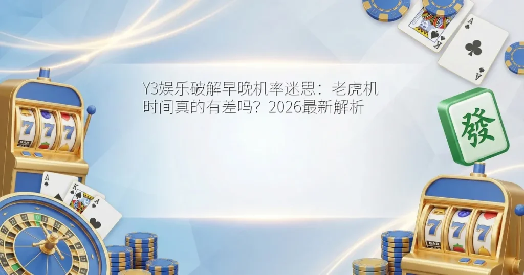 Y3娱乐破解早晚机率迷思：老虎机时间真的有差吗？2026最新解析