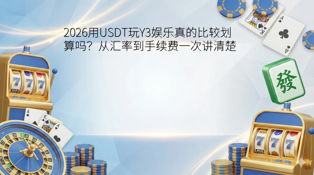 2026用USDT玩Y3娱乐真的比较划算吗？从汇率到手续费一次讲清楚
